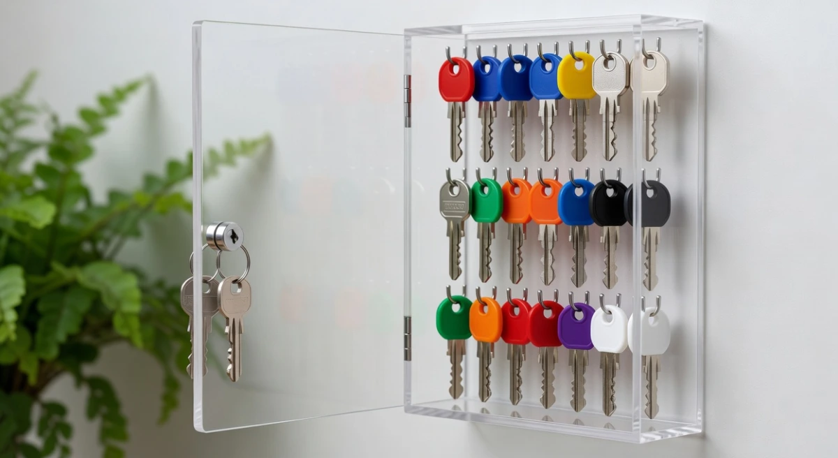 Acrylic Key Storage Cupboard